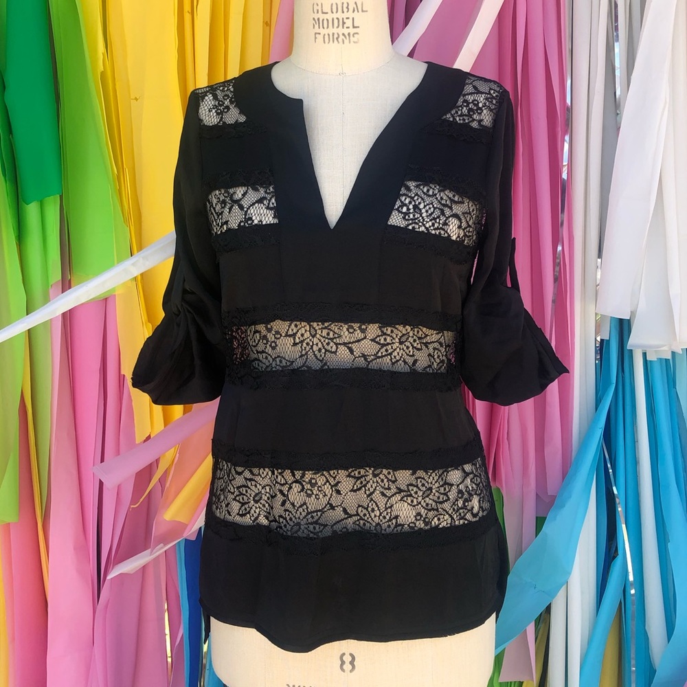 BCBG lace top